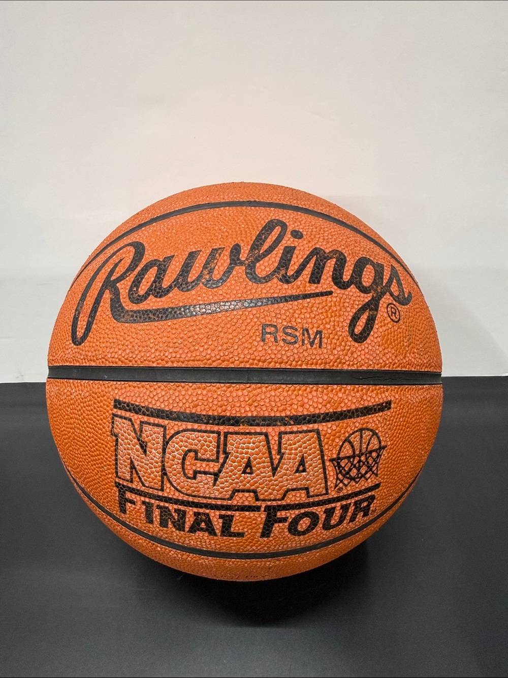 Vintage Rawlings Orange and Black NCAA Final Four Basketball